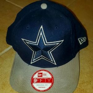 New Era Dallas Cowboys 9Fifty Snapback Hat Cap Blue Grey Adjustable Reflective